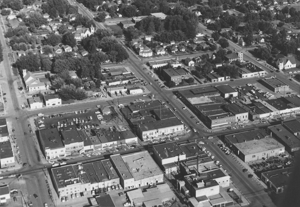 1950s Aerial View 