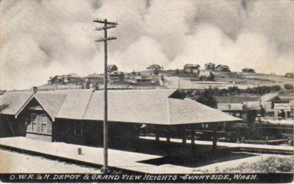 1911 O.W.R. &N Depot & Grandview Heights