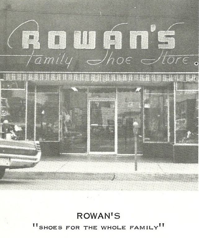 1974 Rowans Family Shoe Store 