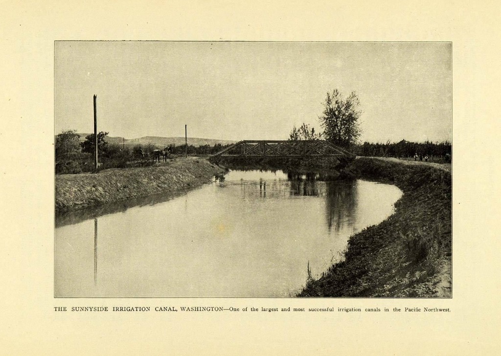 1903 Sunnyside Irrigation Canal Washington Bridge