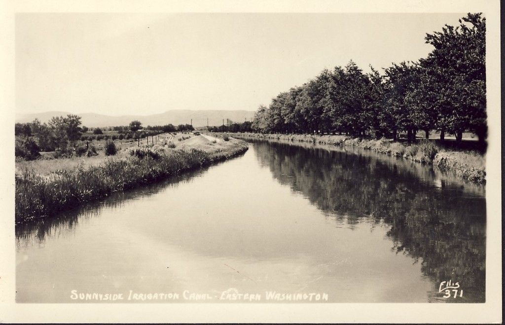 1940 circa Sunnyside Irrigation Canal