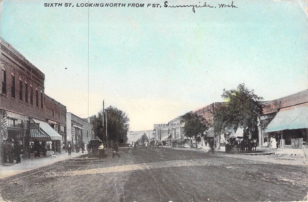 1907-14 Sixth St Looking North from F St Sunnyside Wa